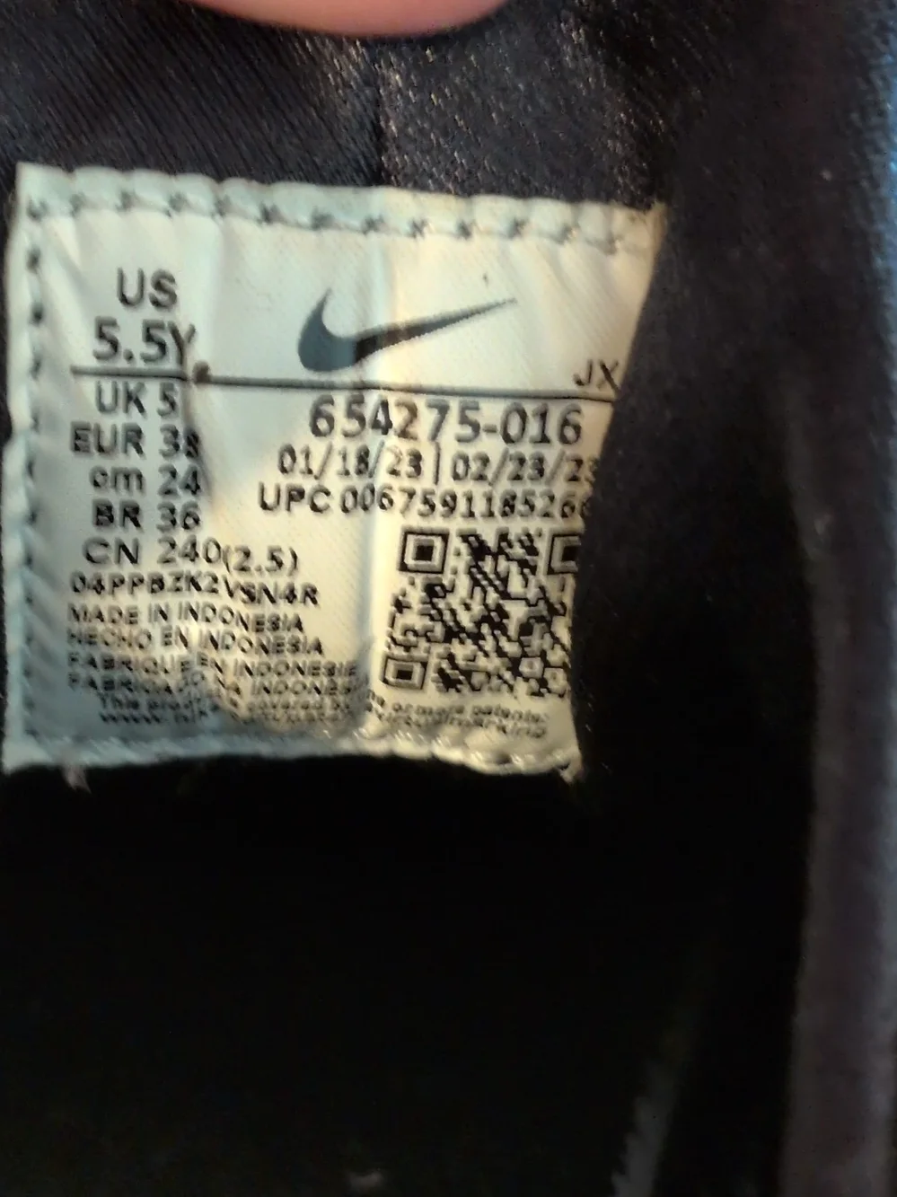 Nike Kids Black Athletic Sneakers - All-Black Design